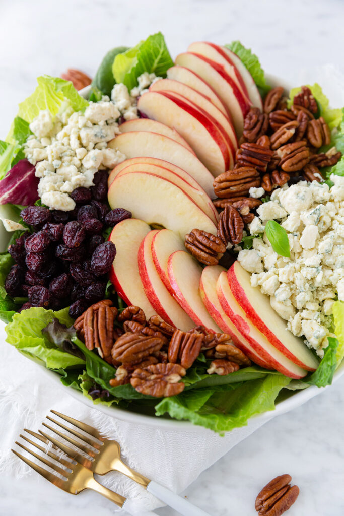 Apple, Pecan and Blue Cheese Salad