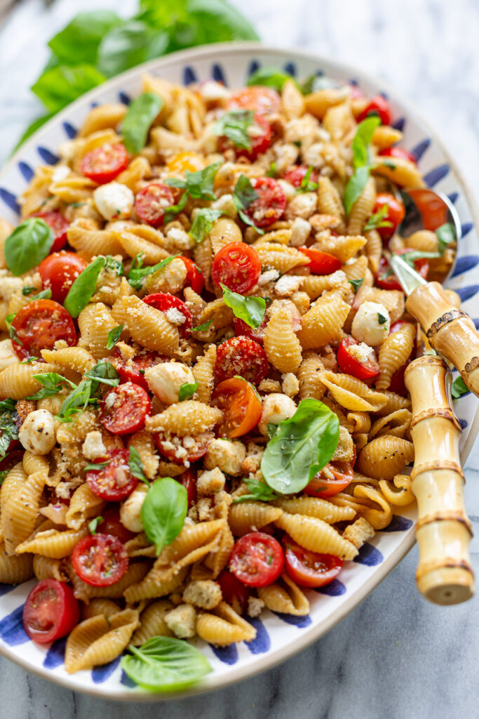 bruschetta pasta salad recipe