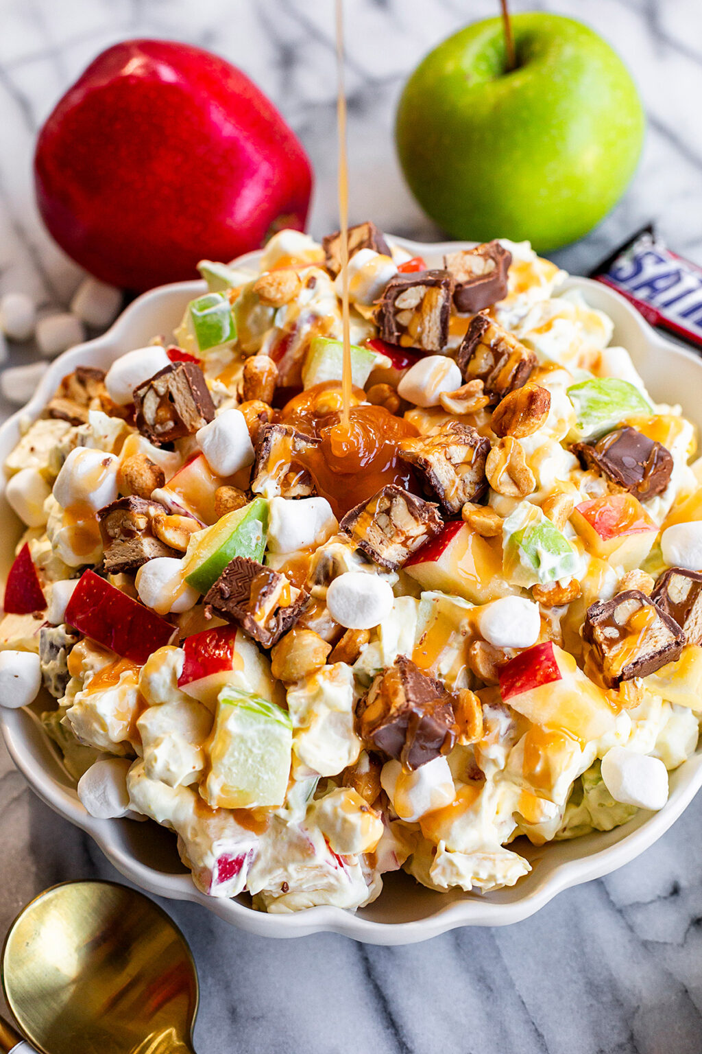 Best Taffy Apple Salad Recipe (Easy, Sweet, & Creamy!) - Easy Salads