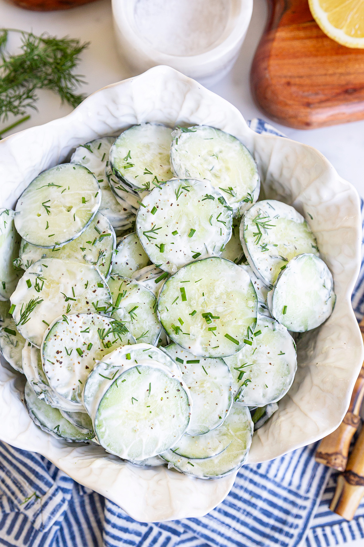 Creamy Cucumber Salad