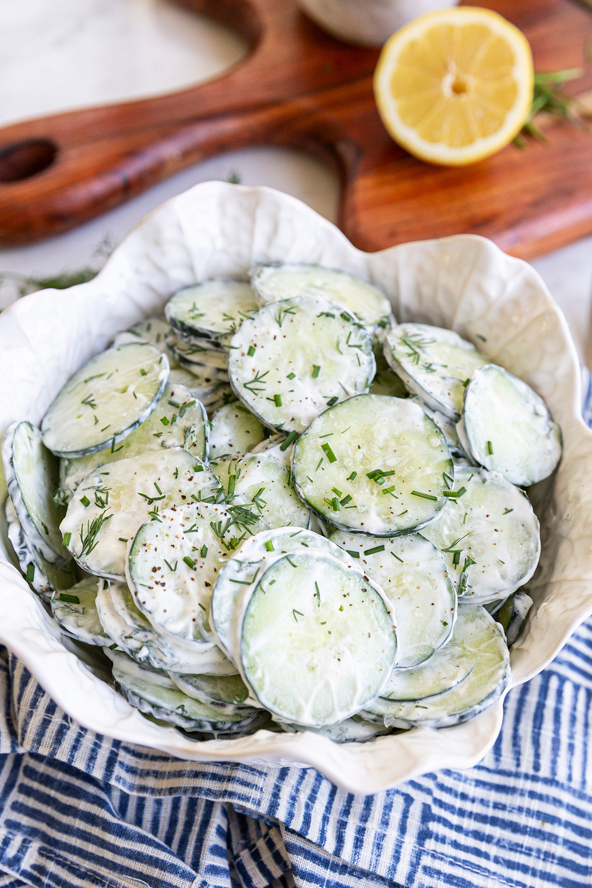Creamy Cucumber Salad