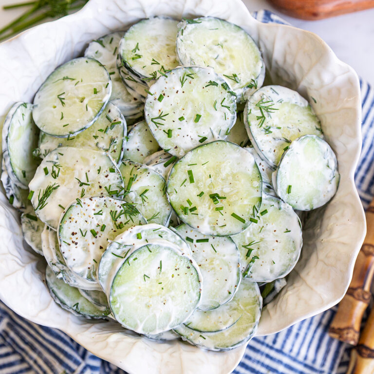 Creamy Cucumber Salad